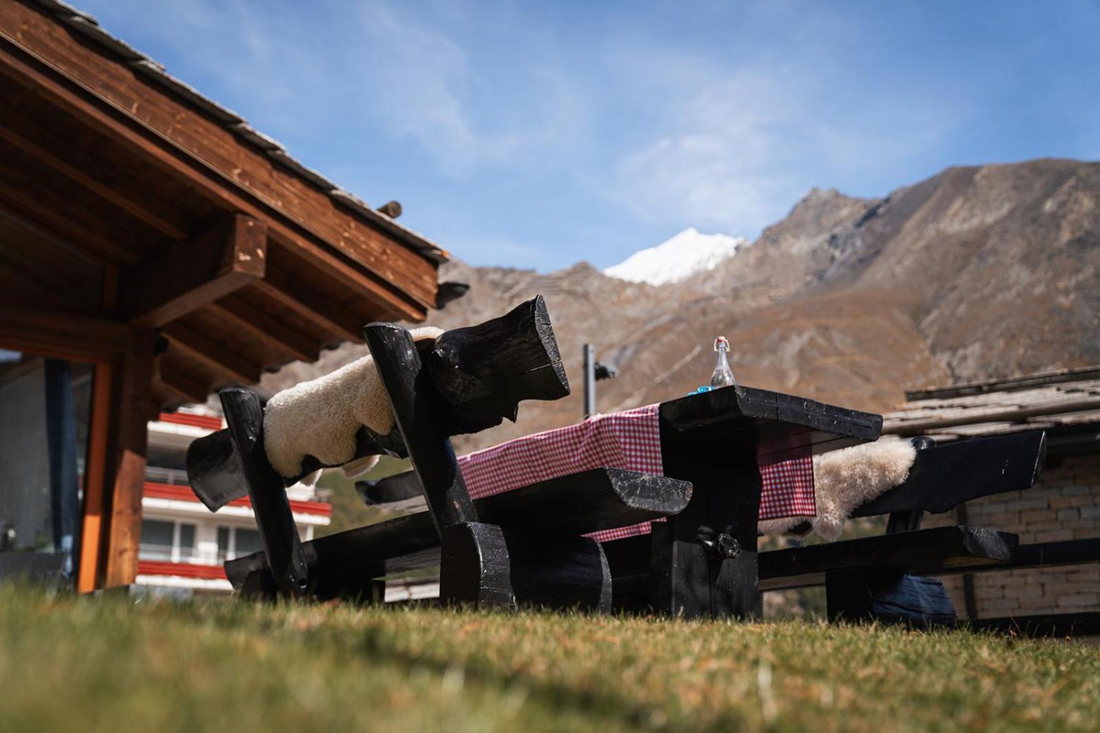 Hotel Alpenlodge Etoile Saas-Fee Buitenkant foto