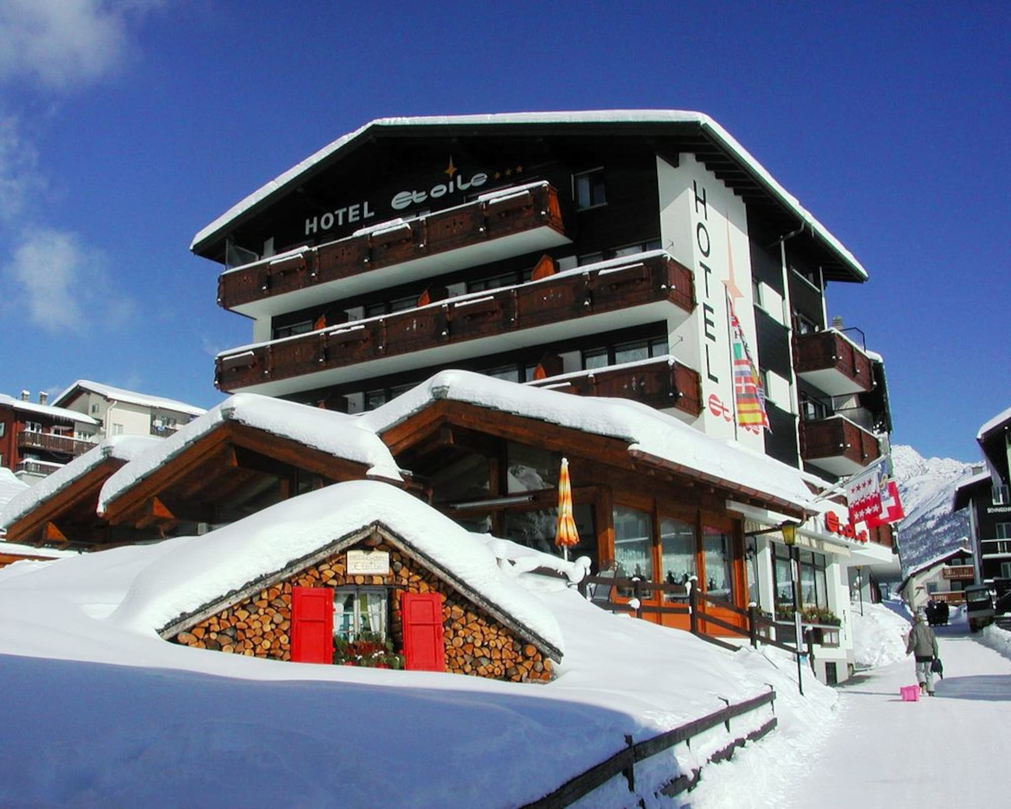 Hotel Alpenlodge Etoile Saas-Fee Buitenkant foto
